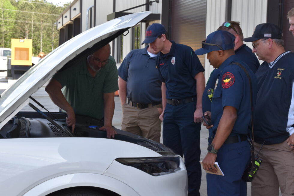 Carroll EMC Hosts Electric Vehicle Safety Training for First Responders