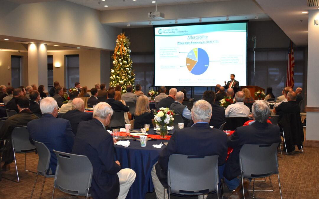 Carroll EMC CEO Outlines Strategic Priorities for Affordability, Reliability and Grid Resilience at Legislative Breakfast
